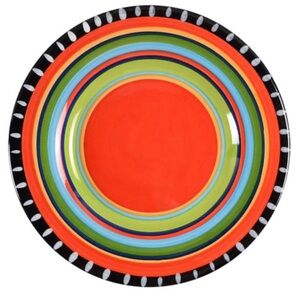Gibson Elite Pueblo Springs Dinner Plate 11" Southwestern Discontinued 2013 Mint